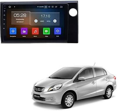 Aksmy Honda Amaze 2012 9 Inch Android Stereo with Full HD Double Din Player Car Stereo