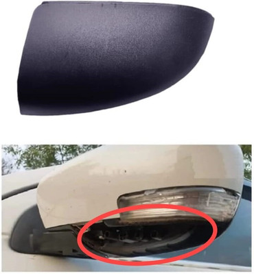 Fusion WAGON-R/ LEFT HAND SIDE MIRROR/LOWER COVER Plastic Car Mirror Cover(Maruti WagonR)
