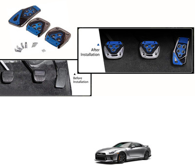 XZRTZ Car Pedal Pad, Brake Gas Clutch Cover, Pedal Kit Cars, (Blue, Universal) X181 Car Pedal
