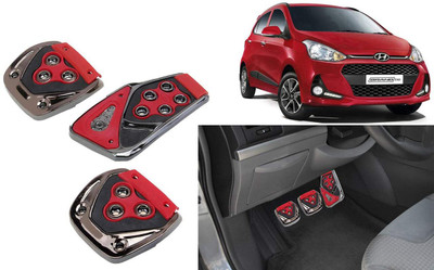 CCE 3Pcs Non-Slip Manual Car Red Pedals kit Pad Covers Set-51 Car Pedal
