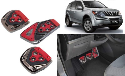 CCE 3Pcs Non-Slip Manual Car Red Pedals kit Pad Covers Set-48 Car Pedal