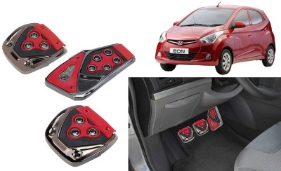 CCE 3Pcs Non-Slip Manual Car Red Pedals kit Pad Covers Set-77 Car Pedal