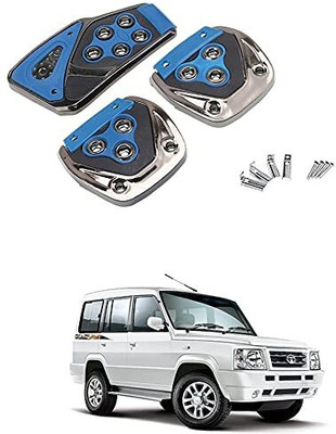 CCE 3Pcs Non-Slip Manual Car Blue Pedals kit Pad Covers Set-60 Car Pedal