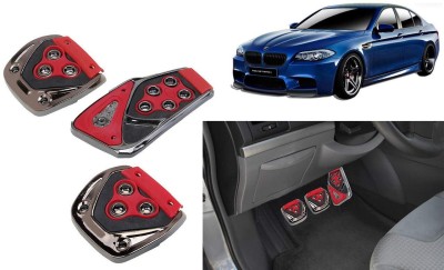 CCE 3Pcs Non-Slip Manual Car Red Pedals kit Pad Covers Set-22 Car Pedal