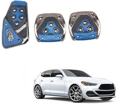 CCE 3Pcs Non-Slip Manual Car Blue Pedals kit Pad Covers Set-112 Car Pedal