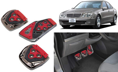 CCE 3Pcs Non-Slip Manual Car Red Pedals kit Pad Covers Set-32 Car Pedal