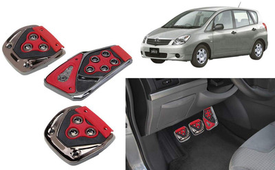 CCE 3Pcs Non-Slip Manual Car Red Pedals kit Pad Covers Set-113 Car Pedal