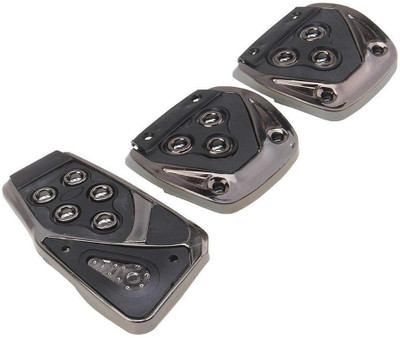 Beamerzz Manual PEDAL KIT BMZ-777 Car Pedals kit Pad Covers (BLACK)-00vc Car Pedal