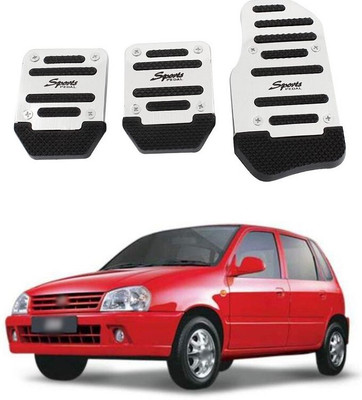 XZRTZ 3Pcs Non-Slip Manual Transmission Mt Car Truck Chrome Pedal 435 Car Pedal