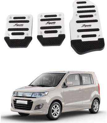 XZRTZ 3Pcs Non-Slip Manual Transmission Mt Car Truck Chrome Pedal 434 Car Pedal