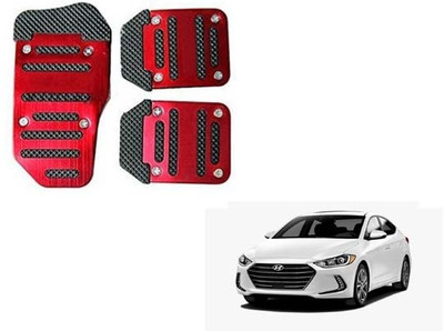 Motopex Red Universal 3 Pcs Generic Non-Slip Racing Sport Manual Car Truck Pedals MT010 Car Pedal