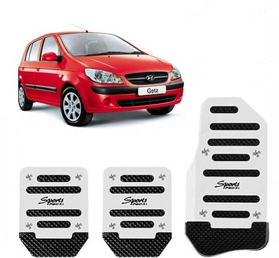 SLSHILPA 3 Pcs Sports Anti-Non Slip Aluminium Alloy Pedal Kit for Hyundai Getz Car Pedal