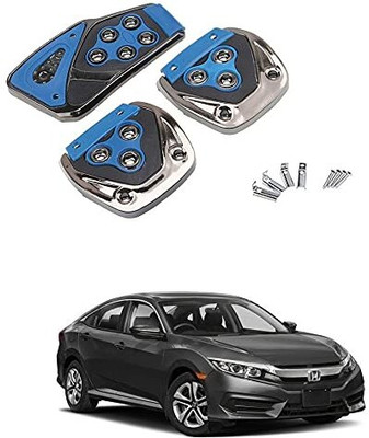 CCE 3Pcs Non-Slip Manual Car Blue Pedals kit Pad Covers Set-46 Car Pedal