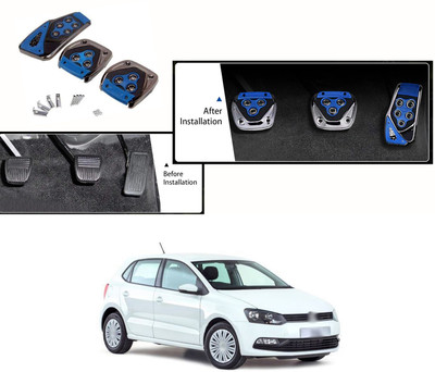 XZRTZ Car Pedal Pad, Brake Gas Clutch Cover, Pedal Kit Cars, (Blue, Universal) X256 Car Pedal