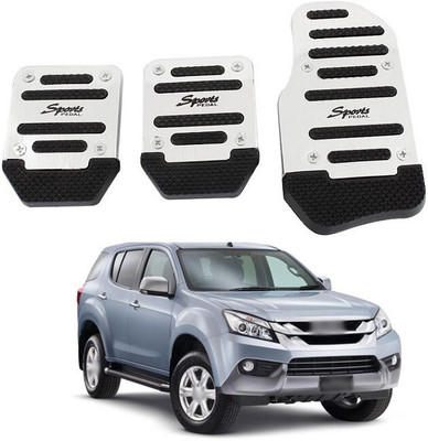 XZRTZ 3Pcs Non-Slip Manual Transmission Mt Car Truck Chrome Pedal 358 Car Pedal