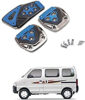 CCE 3Pcs Non-Slip Manual Car Blue Pedals kit Pad Covers Set-05 Car Pedal