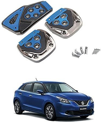 CCE 3Pcs Non-Slip Manual Car Blue Pedals kit Pad Covers Set-65 Car Pedal
