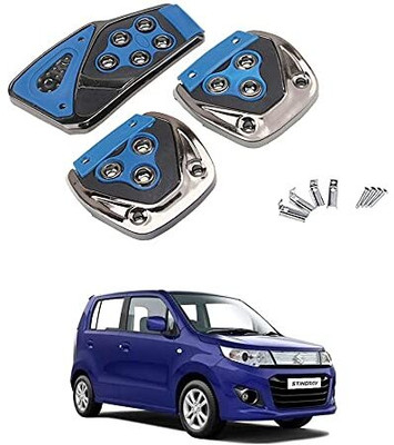 CCE 3Pcs Non-Slip Manual Car Blue Pedals kit Pad Covers Set-18 Car Pedal