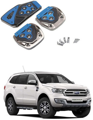 CCE 3Pcs Non-Slip Manual Car Blue Pedals kit Pad Covers Set-106 Car Pedal