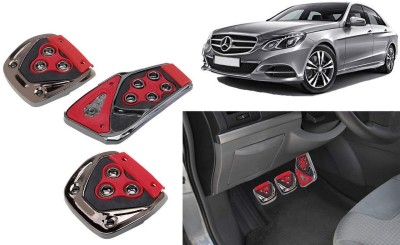 Motopex 3Pcs Non-Slip Manual Car Red Pedals kit Pad Covers Set-59 Car Pedal