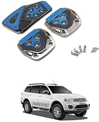 CCE 3Pcs Non-Slip Manual Car Blue Pedals kit Pad Covers Set-62 Car Pedal