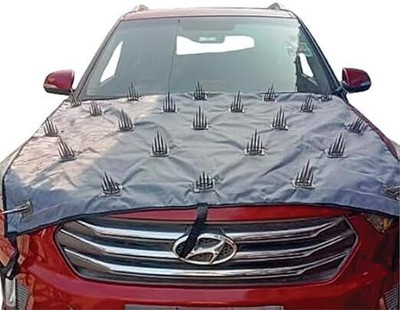 NETYLON Dog Protection Car Bonnet Cover Anti-Animal Spikes Universal Fit Car Pet Door Protector