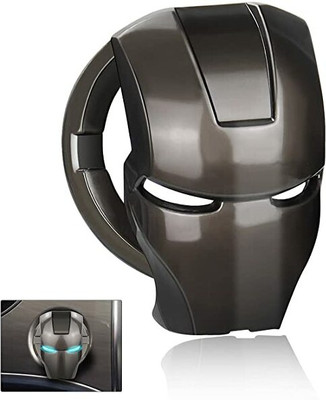 Shakambhri Car Engine Ignition Start Stop Switch Button Ring IM Cover ABS Black Car Pet Door Protector