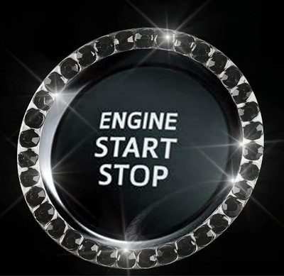 GMA BEAUTY Car Engine Start Stop Switch Button (BLACK) Engine Start/Stop Button