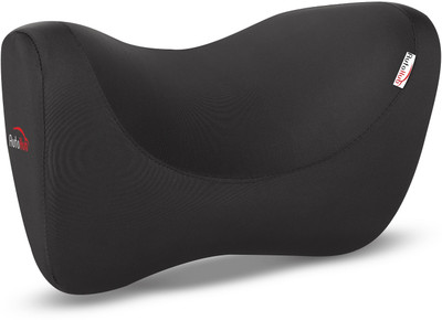 Auto Hub Black Memory Foam(Rectangular, Pack of 1)