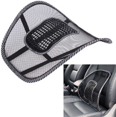 FlyTouch Polyester Seating Pad For  Universal For Car Universal For Car(All Cars Front Seat,, Office Chairs Black)