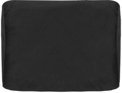 HOMESO Black Memory Foam Car Pillow Cushion for Universal For Car(Rectangular, Pack of 1)