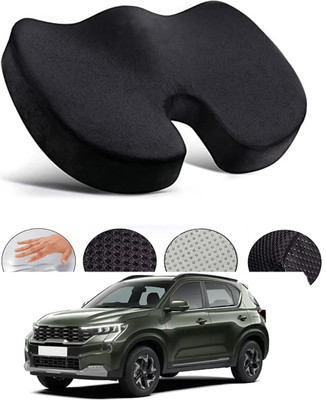 MATIES Black Memory Foam Car Pillow Cushion for Kia(Contemporary, Pack of 1)