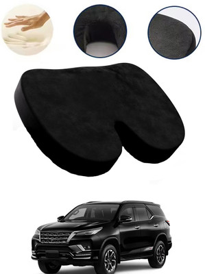 AYW Black Velvet Car Pillow Cushion for Toyota(Contemporary, Pack of 1)