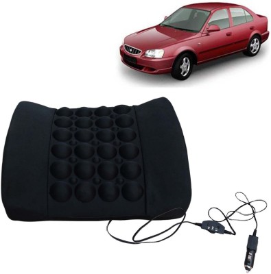 Kingsway Black Memory Foam Car Pillow Cushion for Hyundai(Rectangular)