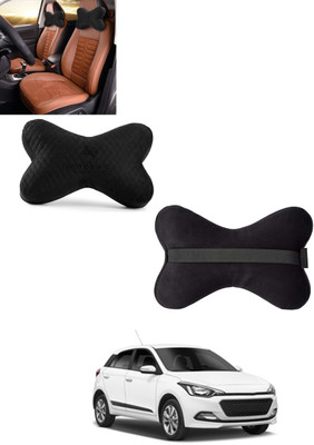 ABJD Black Memory Foam Car Pillow Cushion for Hyundai(Contemporary, Pack of 1)