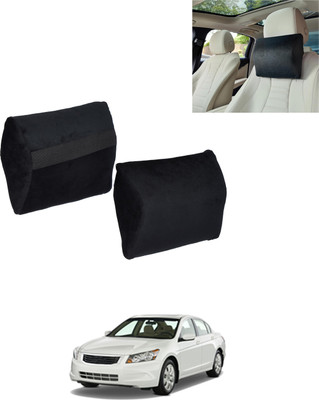 AYW Black Memory Foam Car Pillow Cushion for Honda(Contemporary, Pack of 2)