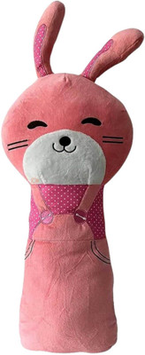 JUNIOR JOE Pink Polyester(Rectangular, Pack of 1)