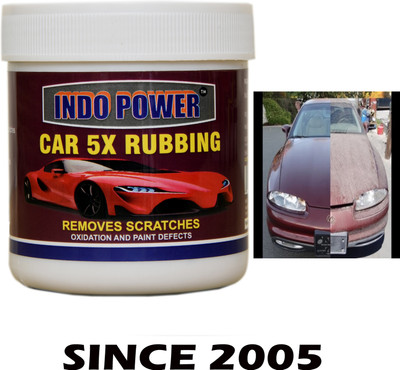 INDOPOWER TOP NEW780-CAR WAX 5X RUBBING 250gm. TOP783 Vehicle Interior Cleaner(250 ml)
