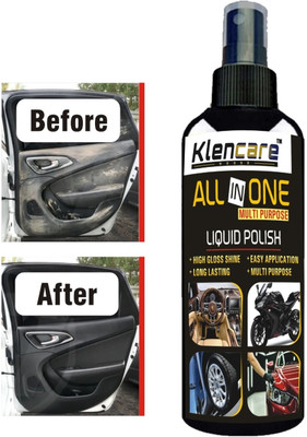 Slate Liquid Car Polish for Dashboard, Leather, Windscreen, Exterior, Metal Parts(200 ml)