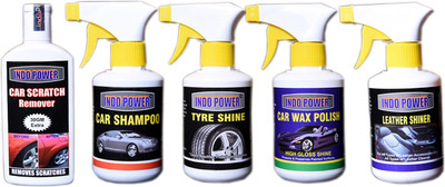 INDOPOWER Liquid Car Polish for Dashboard(1100 ml)