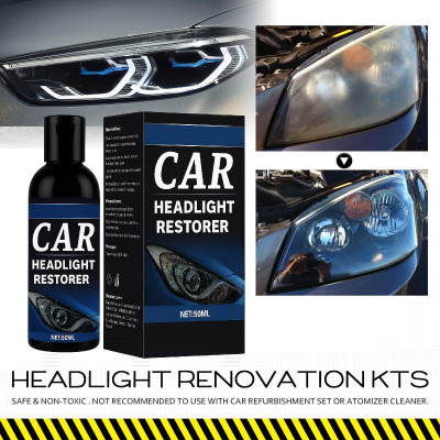 STAR SHINE Liquid Car Polish for Headlight(50 ml, Pack of 1)