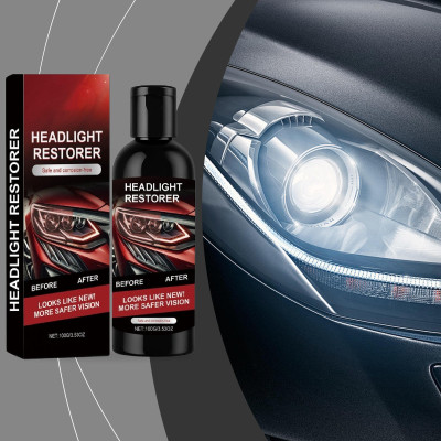 LIGHTGLOWSHINE Liquid Car Polish for Headlight(100 ml, Pack of 1)