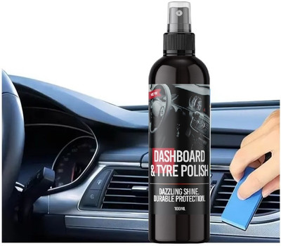shynex Liquid Car Polish for Dashboard, Bumper, Tyres(100 ml, Pack of 1)