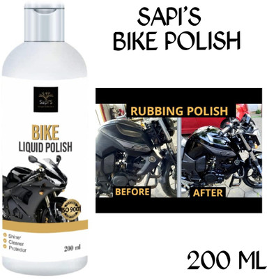 SAPI'S Paste Car Polish for Metal Parts, Tyres(200 ml, Pack of 1)