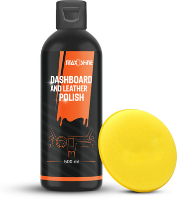 MAXOSHINE Liquid Car Polish for Dashboard, Leather(500 ml, Pack of 1)