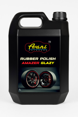 avani autocare Liquid Car Polish for Tyres, Leather(5 L, Pack of 1)