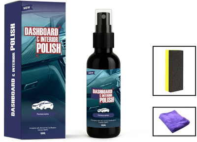 PrmeSolo Liquid Car Polish for Dashboard(100 ml, Pack of 1)
