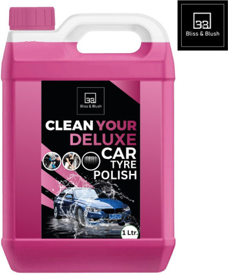 BLISS & BLUSH Liquid Car Polish for Tyres(1000 ml, Pack of 1)