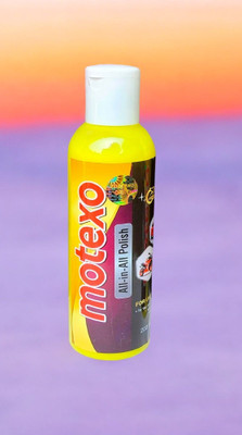 MOTEXO Liquid Car Polish for Metal Parts, Chrome Accent, Bumper, Windscreen, Tyres, Exterior, Leather, Dashboard(200 ml, Pack of 1)