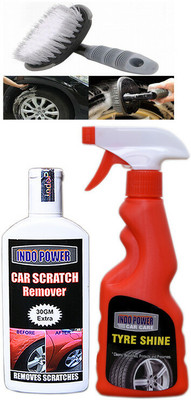 INDOPOWER Liquid Car Polish for Dashboard(350 ml, Pack of 3)